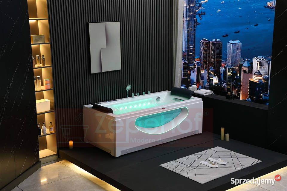 Wanna z hydromasażem BCX602 prostokątna Wanny podlaskie Grabówka
