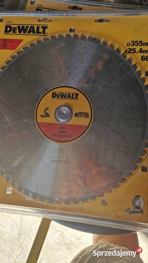 Dewalt tarcza do metalu 355 z254 66z 77z