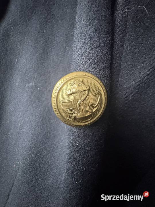 Płaszcz Marynarki Wojennej z czapką Militaria Starachowice