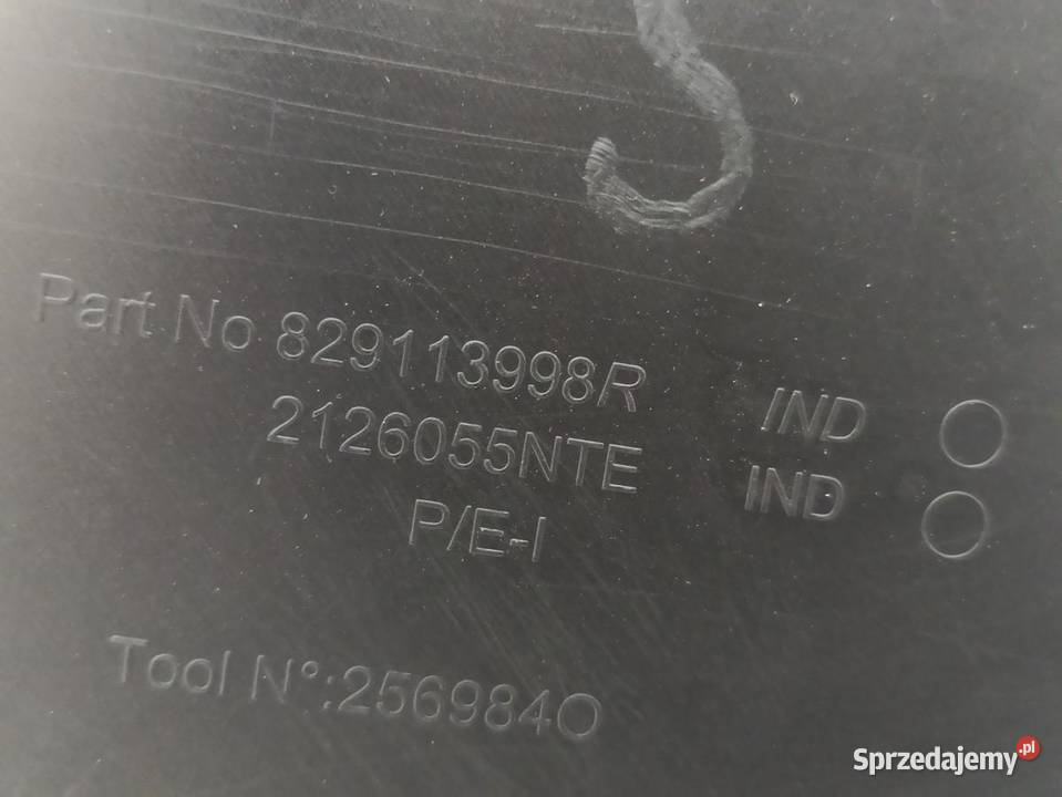DACIA DUSTER BOCZEK DRZWI LEWY TYŁ 829A15186R