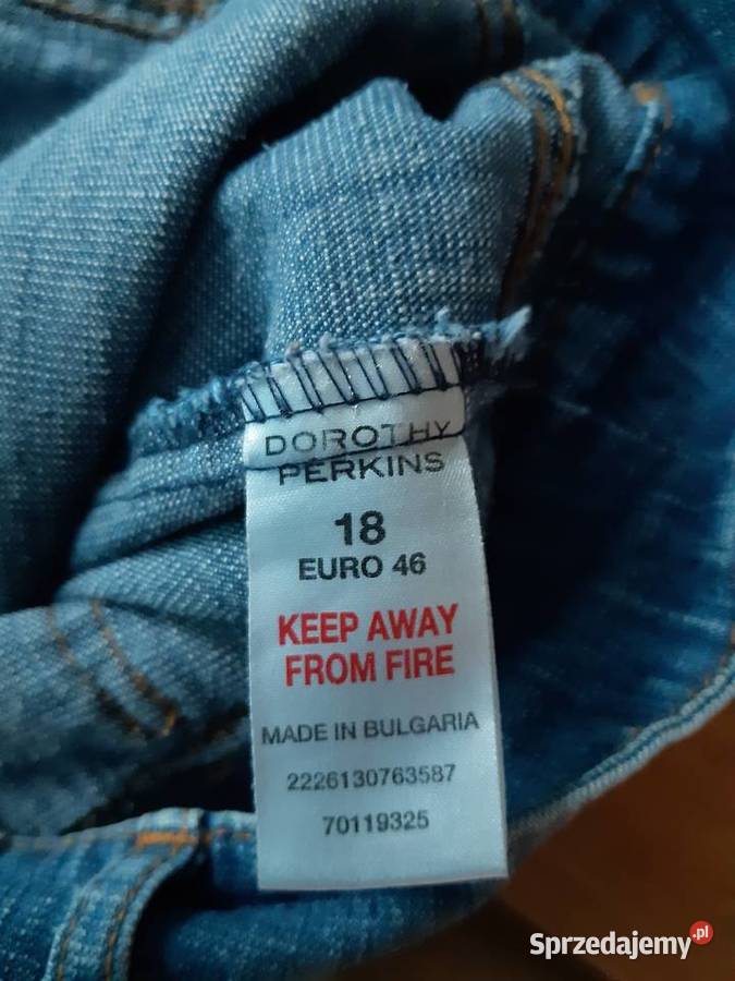 Rybaczki jeansowe Spodnie