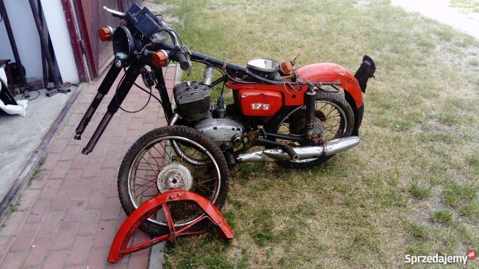 Jawa Cezet Cz 175 Silnik Rama Lagi Jarosław