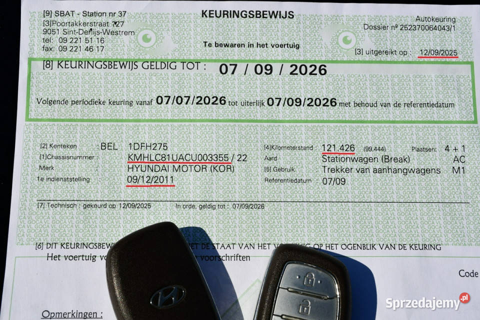 Hyundai i40 17 CRDi 100bezwypadkowy Serwis LED Hrubieszów