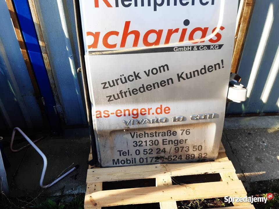 Opel Vivaro drzwi prawe tylne skrzydłowe osobowe Ksawerów