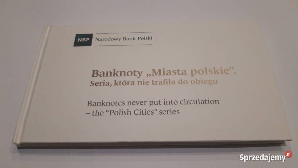 Album Banknoty Miasta Polskie PRL