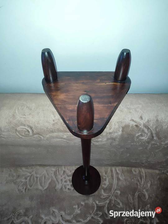 Kwietnik z połowy XX wieku drewniany podlaskie Białystok