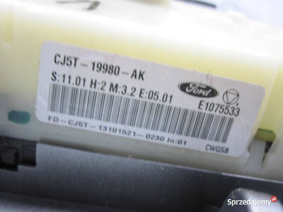 FORD FOCUS MK3 III 13r panel nawiewu CJ5T19980AK Panele sterowania, przełączniki świętokrzyskie
