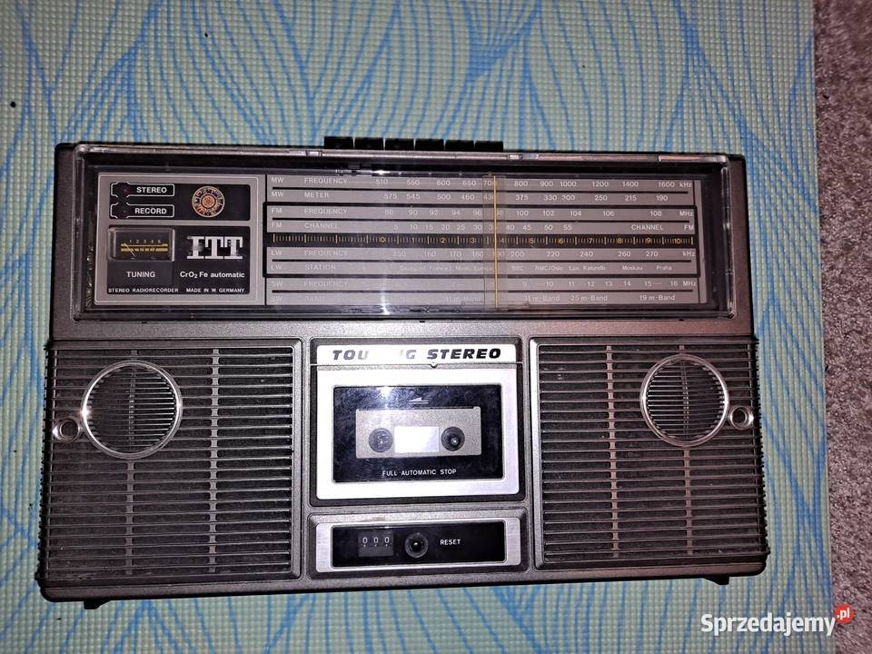 Radiomagnetofon ITT IC-TECHNIK Vintage Touring Stereo