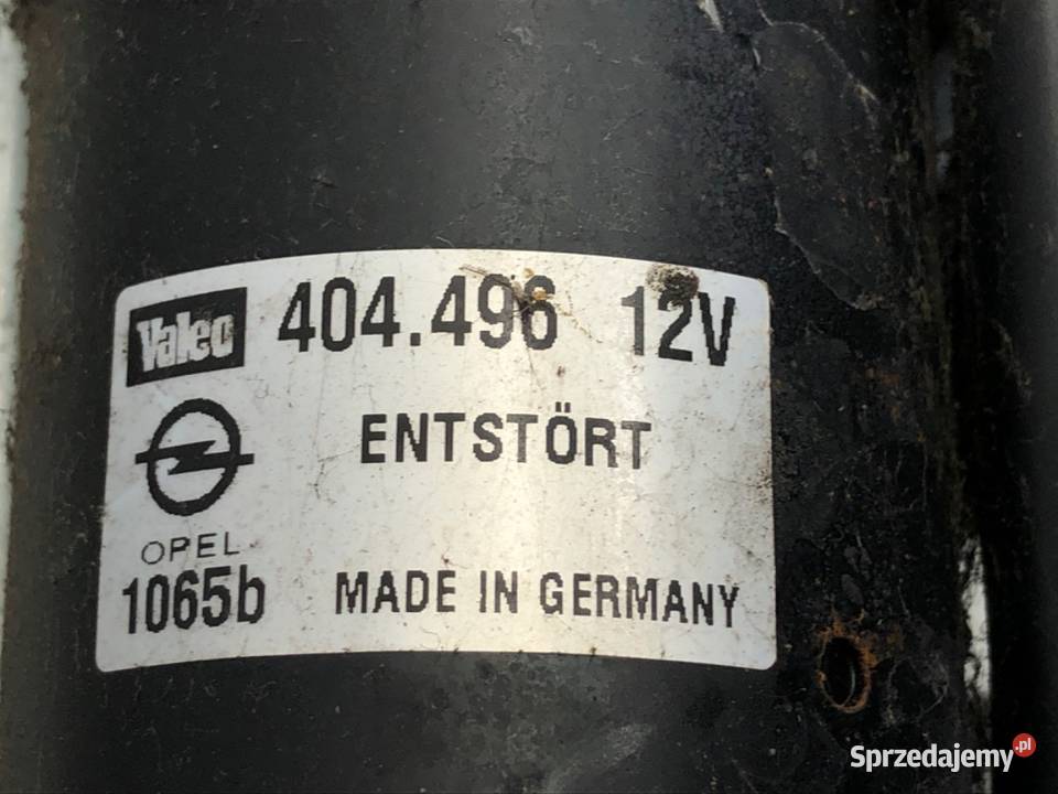 MECHANIZM WYCIERACZEK PRZÓD OPEL ZAFIRA A 404496 osobowe podkarpackie