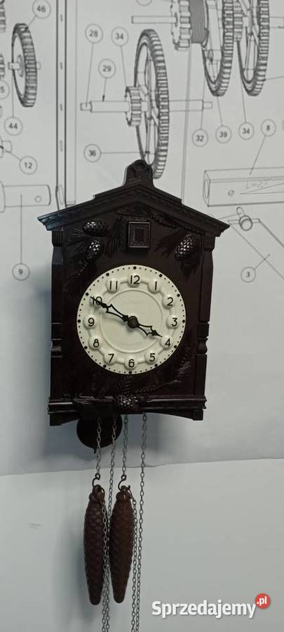 Zegar z kukułką Majak przeglądzie na prezent Żary