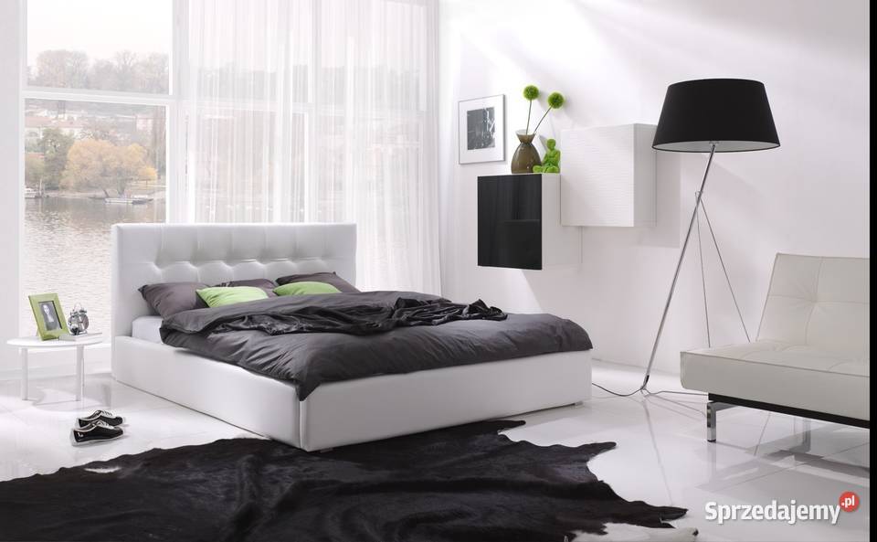 Łóżko sypialniane Napoli- prostota i elegancja, 160x200