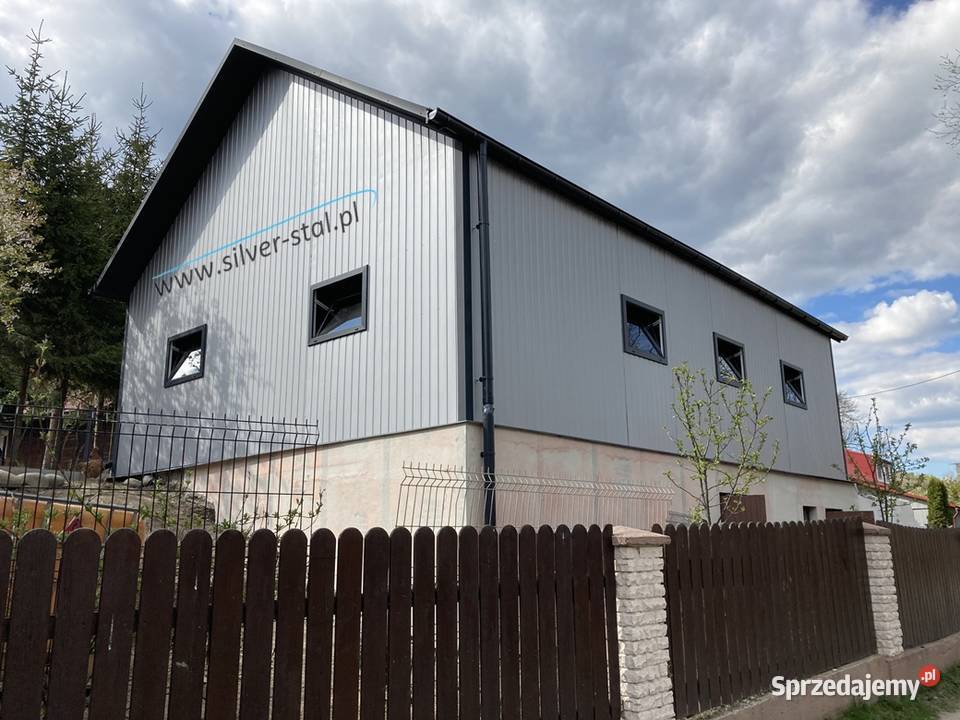 Garaż blaszany 6X12 6X9 Silverstal Garaże RAL Sprzedaż sprzedam