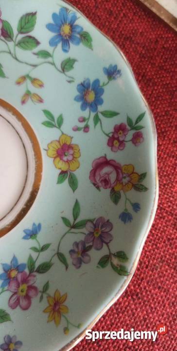 Talerzyk deserowy Colclough Made in England Porcelana i szkło pomorskie Gdańsk