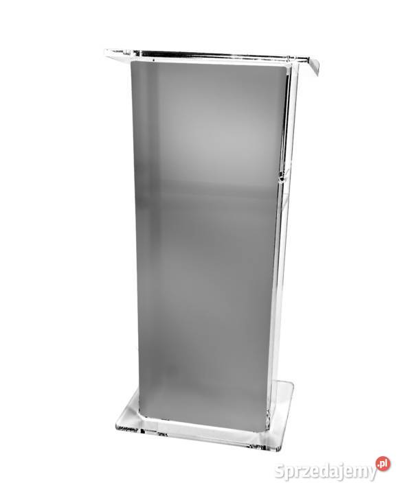 Mównica konferencyjna z plexi ambona z pleksi Biuro Warszawa