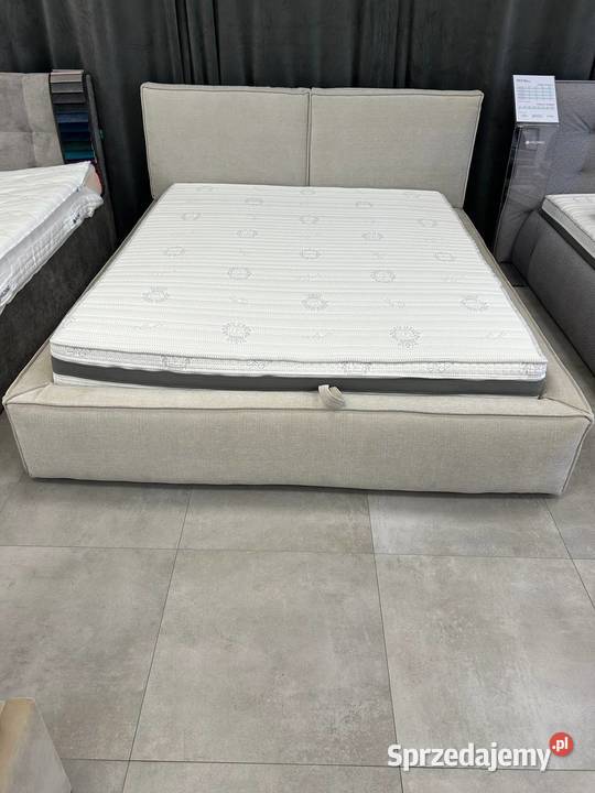 Łóżko 160x200 z pojemnikiem WYPRZEDAŻ EKSPOZYCJI Łóżka Mława