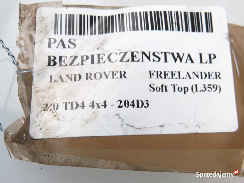 PAS LEWY PRZEDNI LAND ROVER FREELANDER 3D