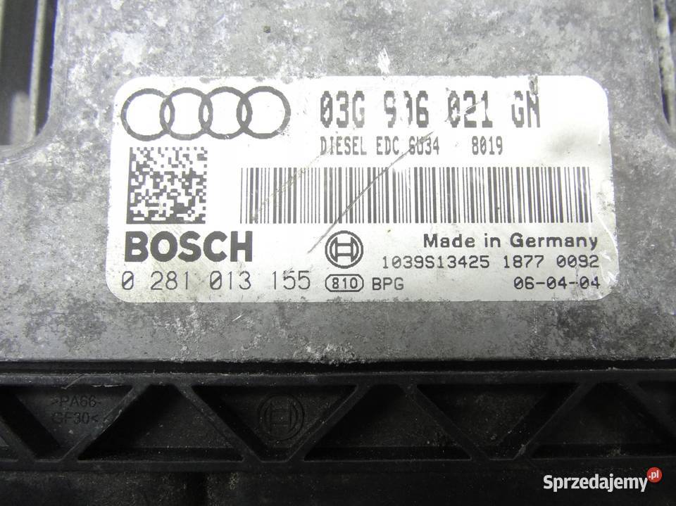 VW AUDI SEAT SKODA KOMPUTER STEROWNIK Przemęt sprzedam