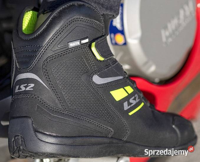 buty LS2 Waterproof 44 BLACK HV YELLOW