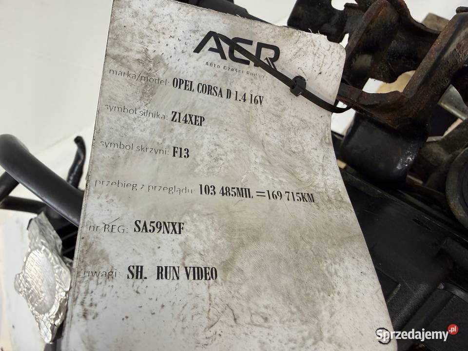 SILNIK Opel Astra III H Tigra B Corsa C D Meriva Chełm