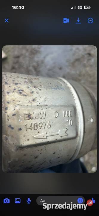 Katalizator BMW e91 2008