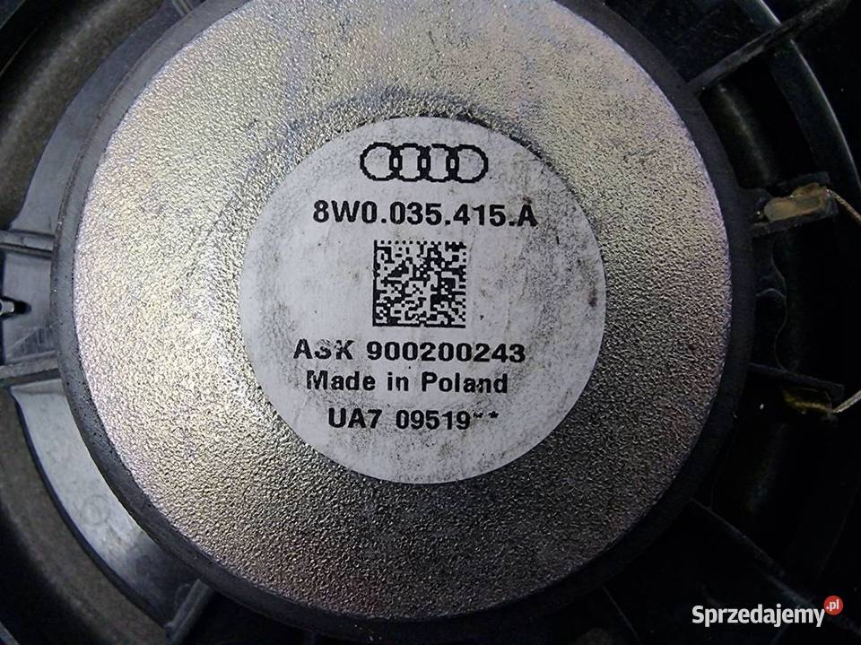 GŁOŚNIK AUDI A4 B9 8W0035415A osobowe Pozostałe kujawsko-pomorskie Lipno