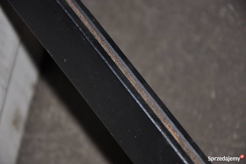 Rama lustra oprawa drewniana czarna czarny Katowice