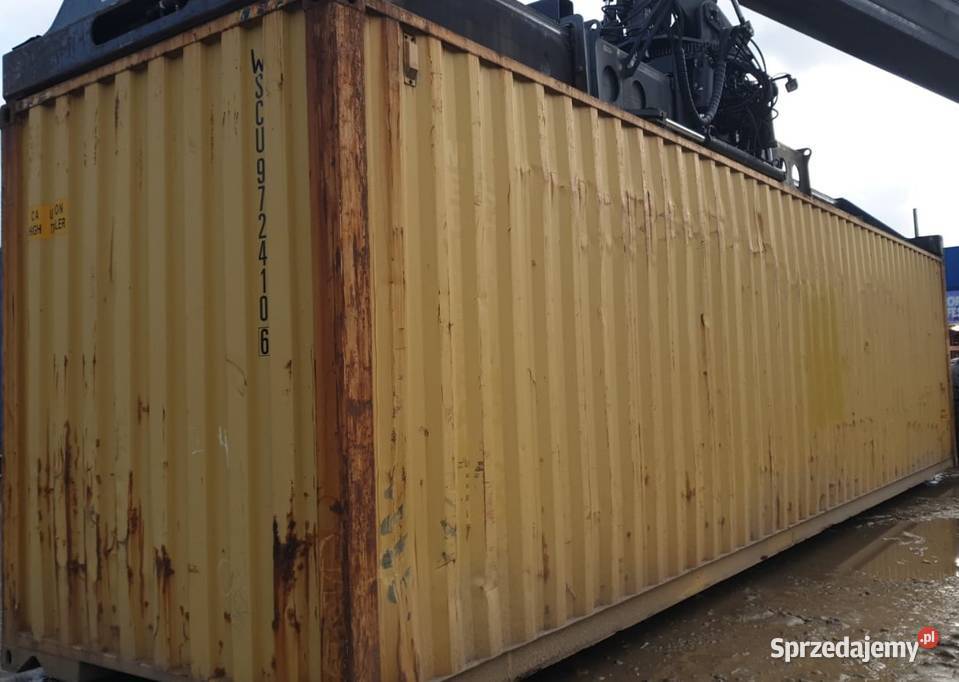 Kontenery morskie magazynowe 40 HC Używane Banino sprzedam