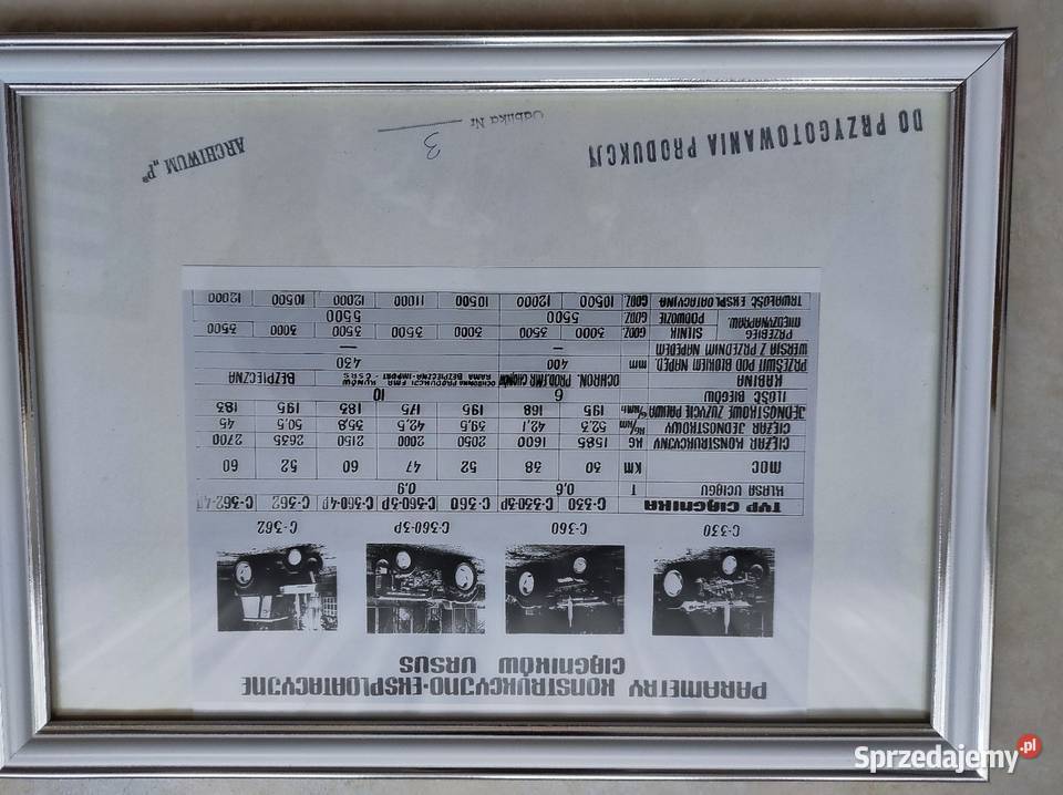 Zdjęcie zabytek PRL kolekcja Ursus Warszawa