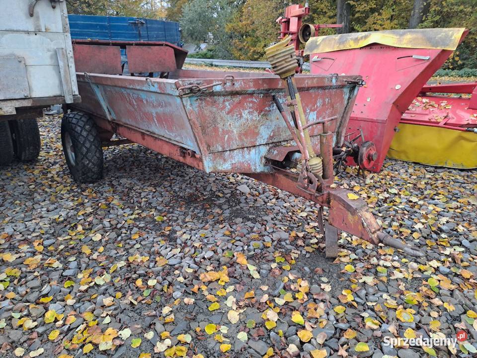 Rozrzutnik obornika rozrzutnik mały górski nieuszkodzony małopolskie Limanowa
