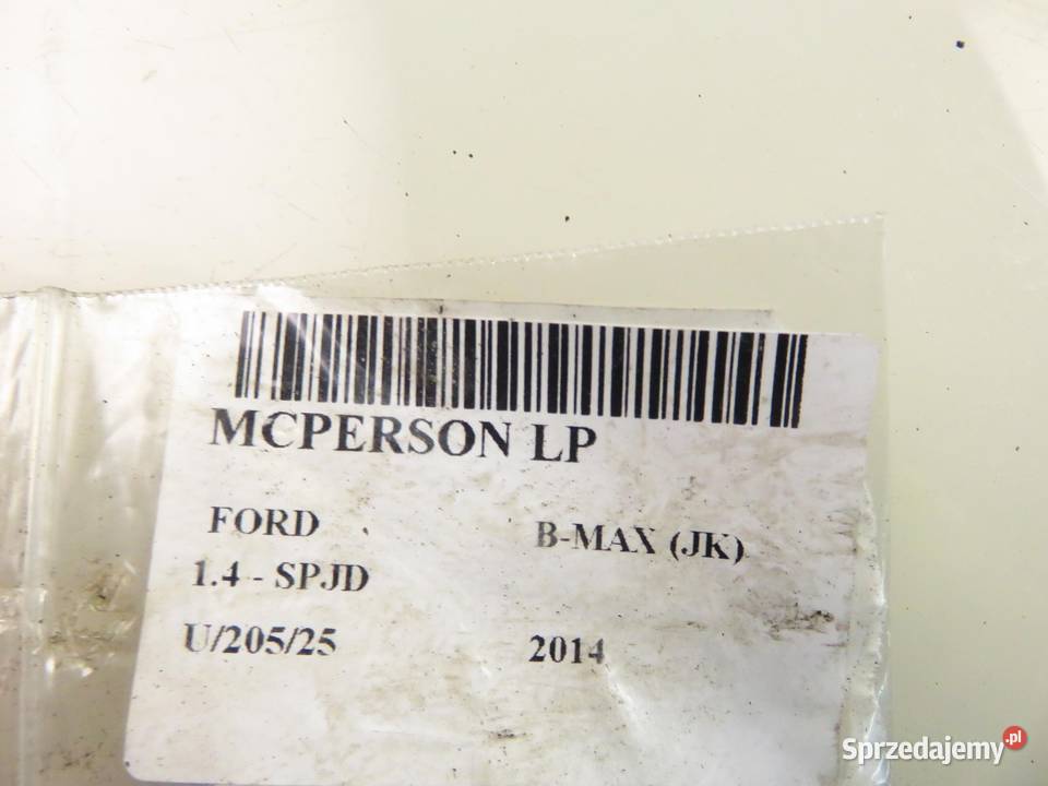 MCPERSON LEWY PRZEDNI FORD B JK 14 SPJD