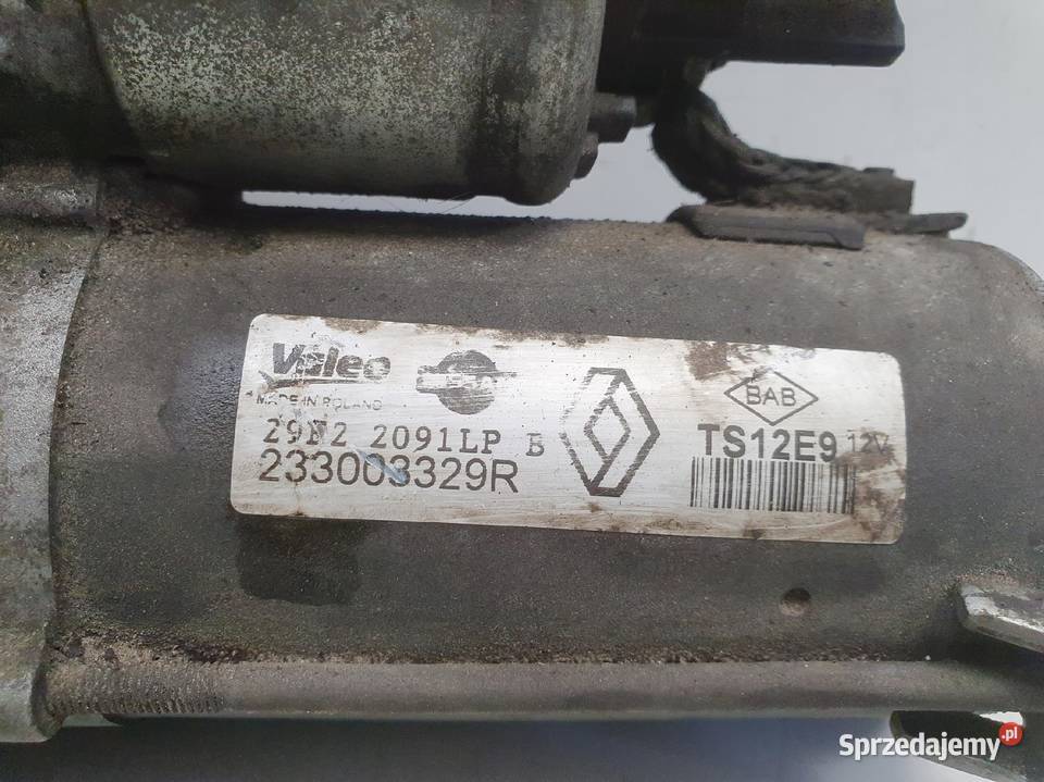 Renault Megane III 15 DCI ROZRUSZNIK valeo osobowe lubelskie Janów