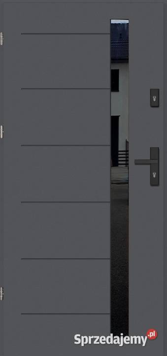 Nowe drzwi zewnętrzne THERMO DIAMOND ONYX 1 NERO Częstochowa