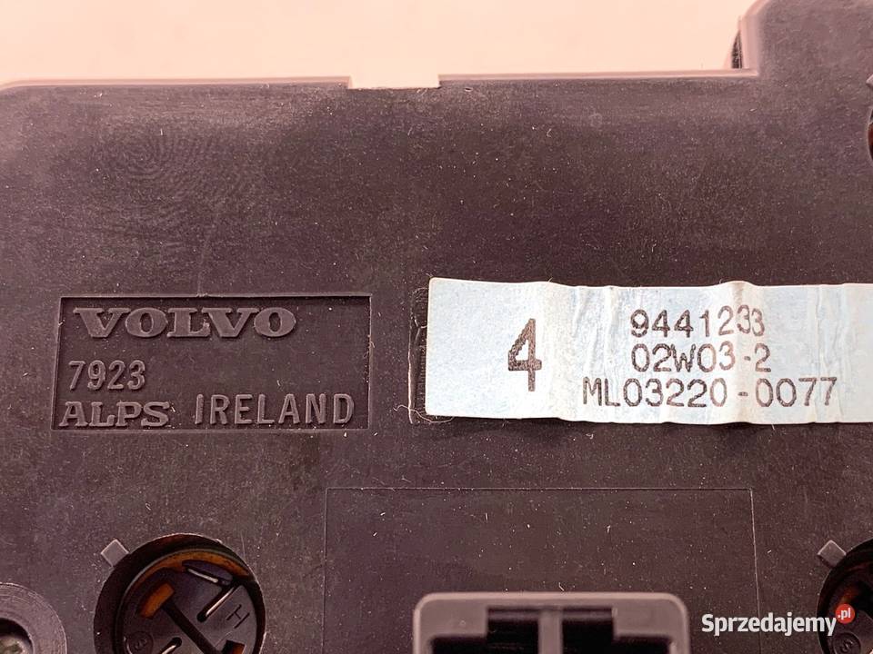 WŁĄCZNIK ŚWIATEŁ VOLVO S60 I 9441233 0010