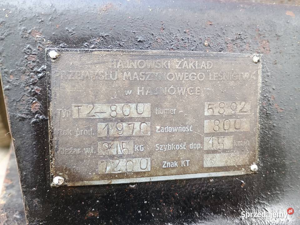 Sprzedam dzik 2 Ciągniki lubelskie sprzedam