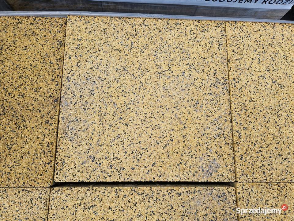 Płytka Chodnikowa 40x40x5 Lux Bursztyn Kostka