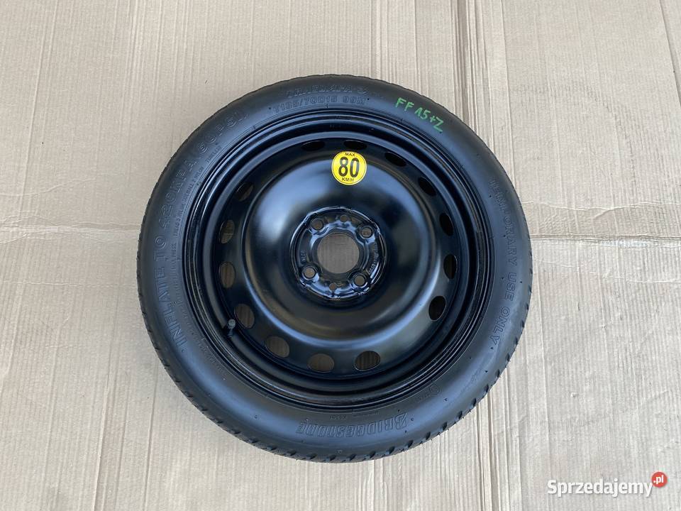 ORGINALNE Koło dojazdowe dojazdówka 15 Fiat 4x98 Miejska Górka