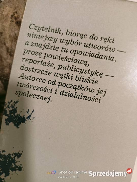 Szelburg Zarębina Nie słowa Czytelnik książki Warszawa