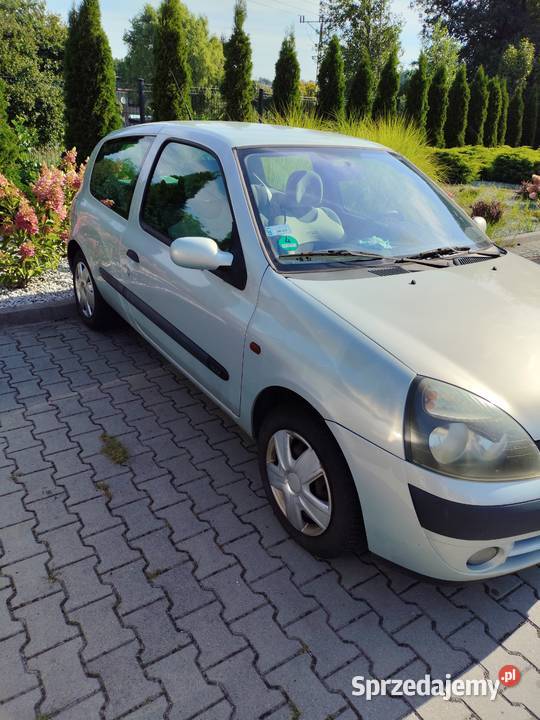 Renault Clio bez rdzy 2002 klimatyzacja Rybnik sprzedam