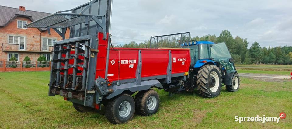 Rozrzutnik obornika 6t Metal Fach a sprzedam