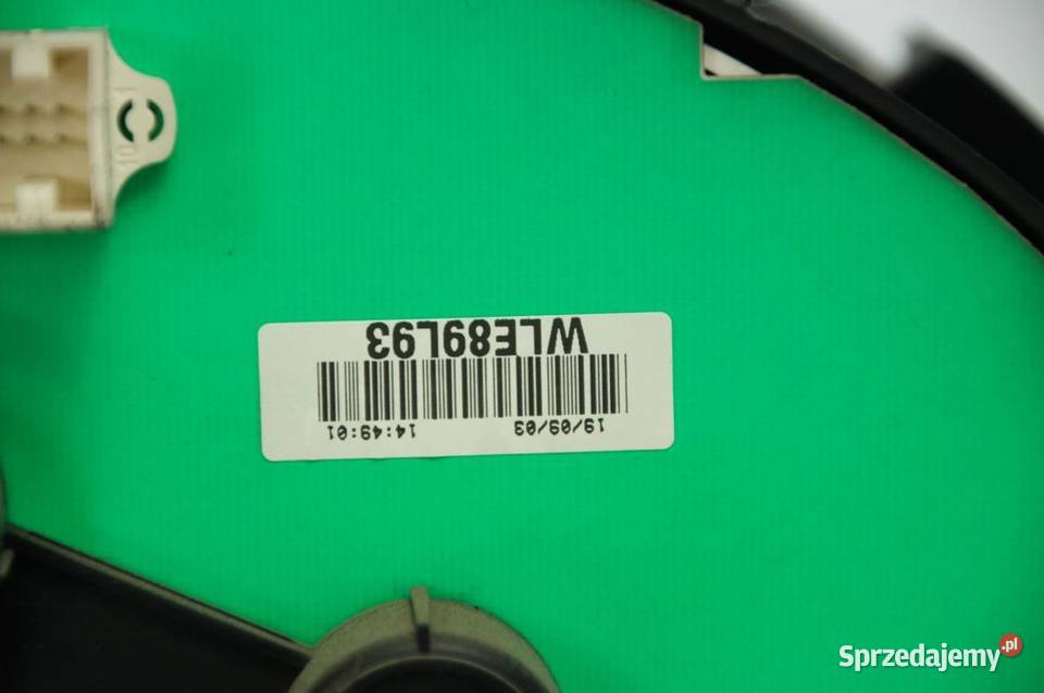 LICZNIK ZEGAR CITROEN BERLINGO 9652246380 osobowe Lipno