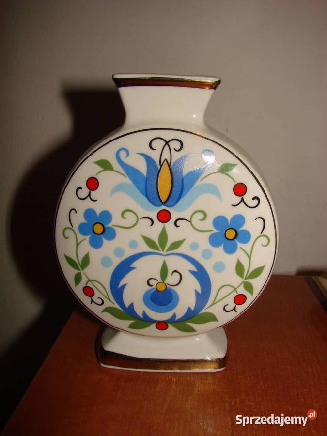 Lubiana wzór kaszubski wazonik Pruszcz Gdański