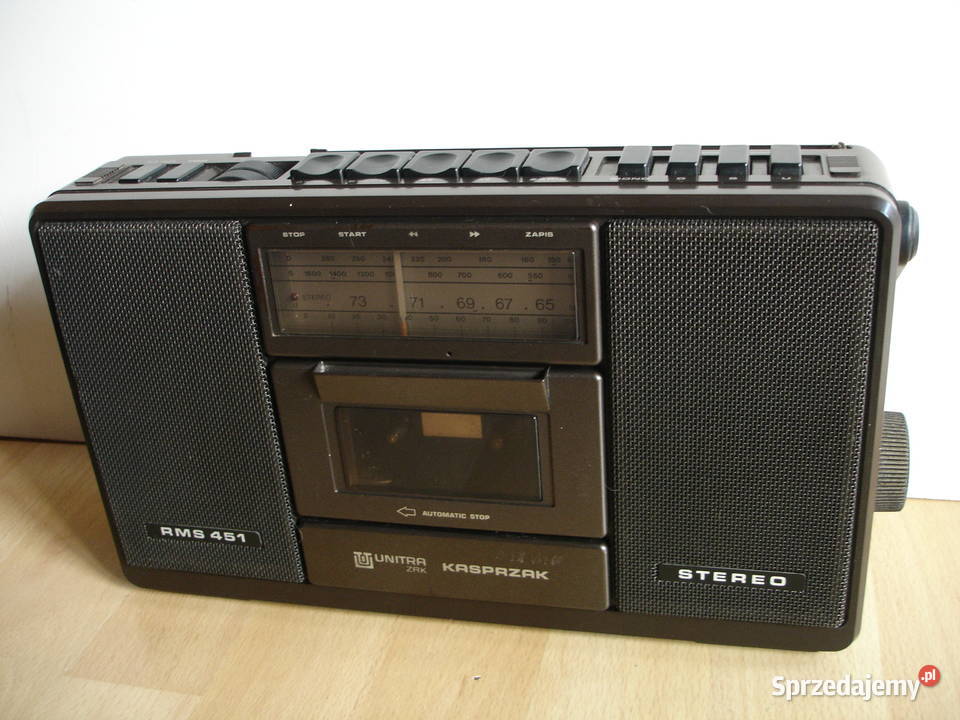 Radiomagnetofon Unitra KASPRZAK RMS451 Zielona Góra