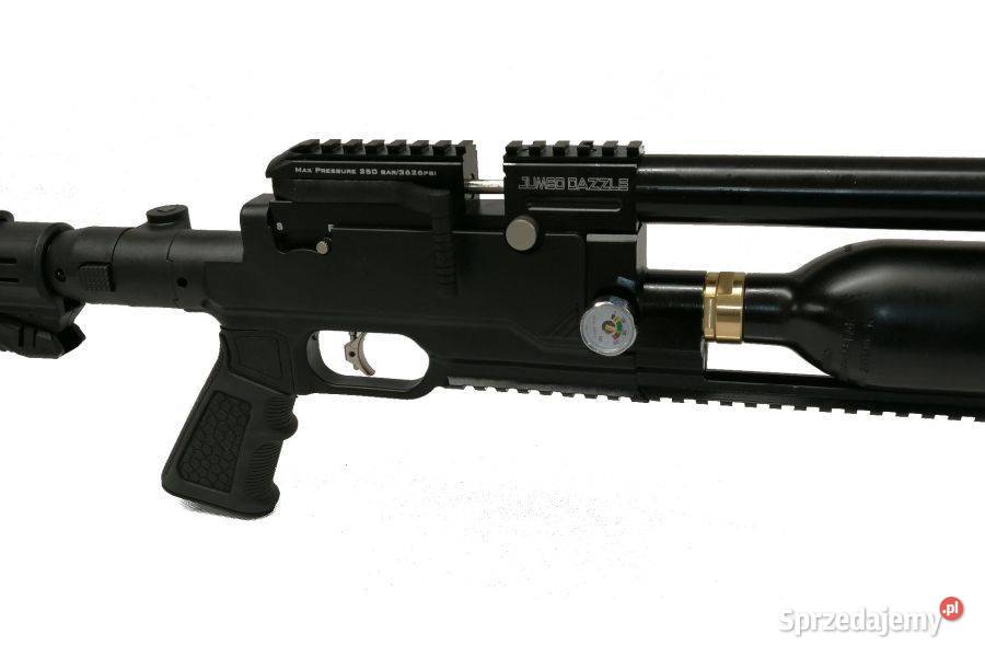 pcp KRAL Puncher Jumbo DAZZLE Black kal 45 mm Sporty strzeleckie i myślistwo wielkopolskie Trzcianka