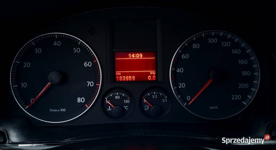 VW GOLF V 14Mpi 80 GOAL 183oooKM Klima Alu ASR (kontrola trakcji) Golf Płock