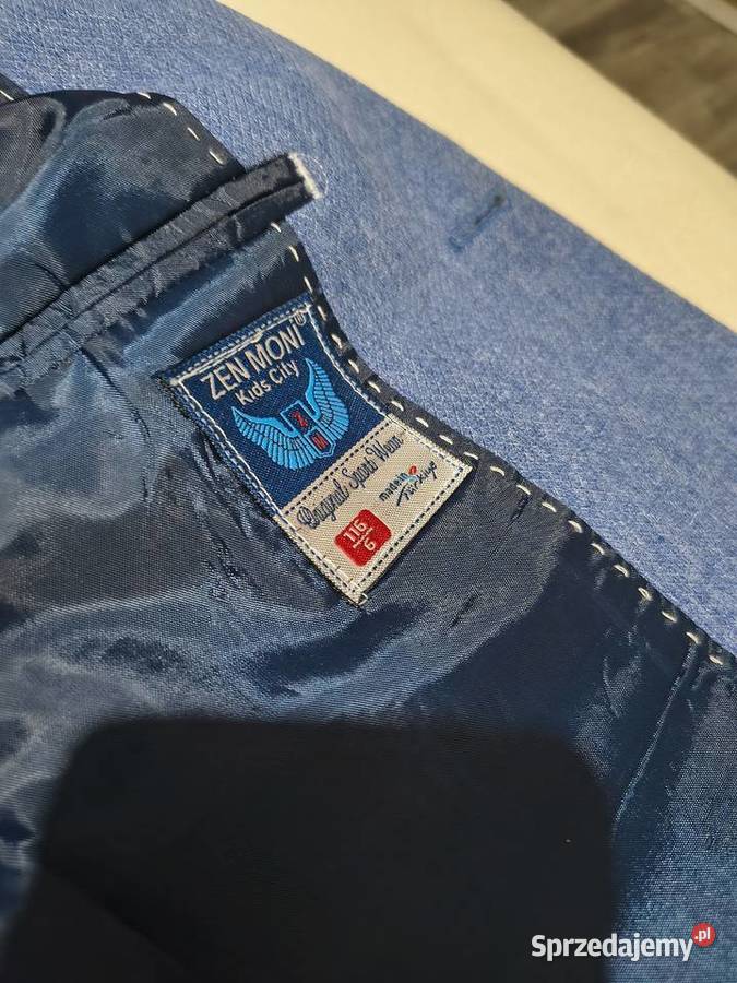 Marynarka CHłopięca Rozmiar 116 łódzkie Wieluń