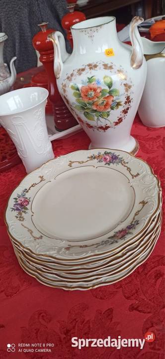 Talerzyk Kpm Syg lata 50 XX wieku Z bukietami pomorskie Gdańsk sprzedam