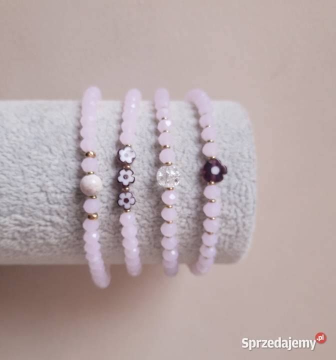 Bransoletka z kamienia górskiego Warszawa sprzedam