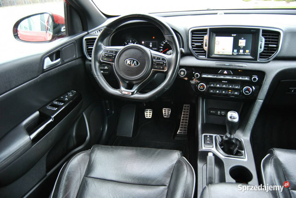 Kia Sportage GTline Kamera cof SKÓRA LEDY GPS Modliborzyce
