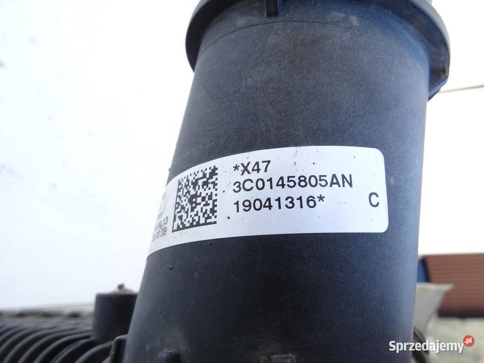 CHŁODNICA INTERCOOLER 3C0145805AN 20 TDI CFF VW małopolskie