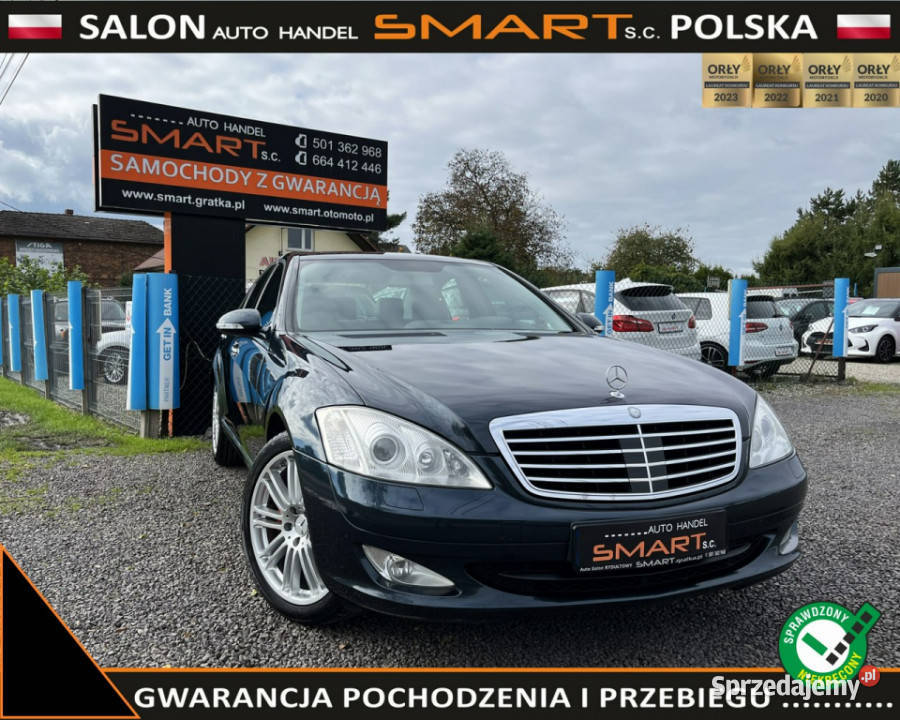 Mercedes S 320 228 Zadbany W221 20052013 kurtyny powietrzne Rydułtowy